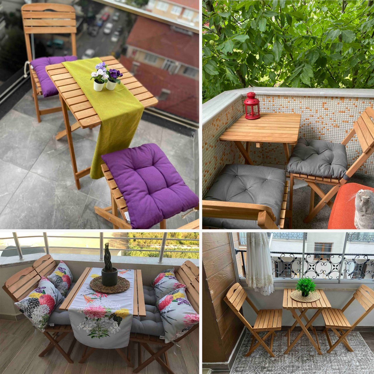 Bistro Bahçe-Balkon Masa Sandalye Setleri