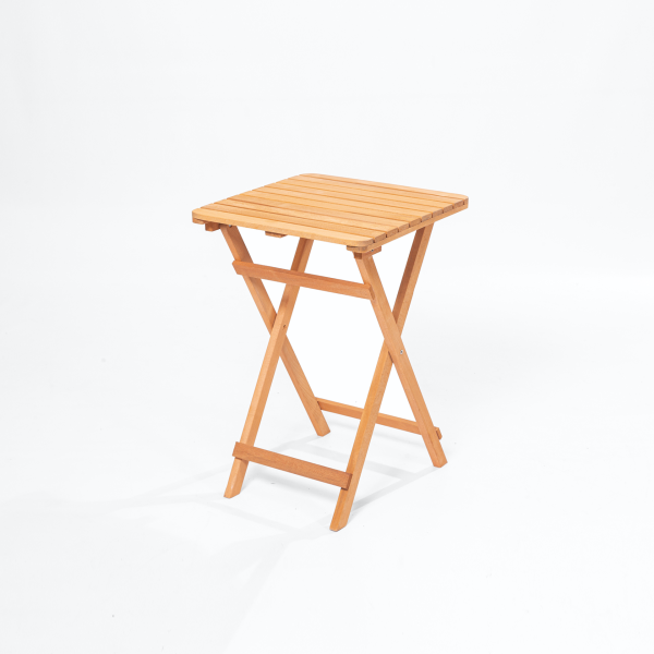 Minderli 2+1 Bistro Masa-Sandalye Takımı 50x50cm (Krem)