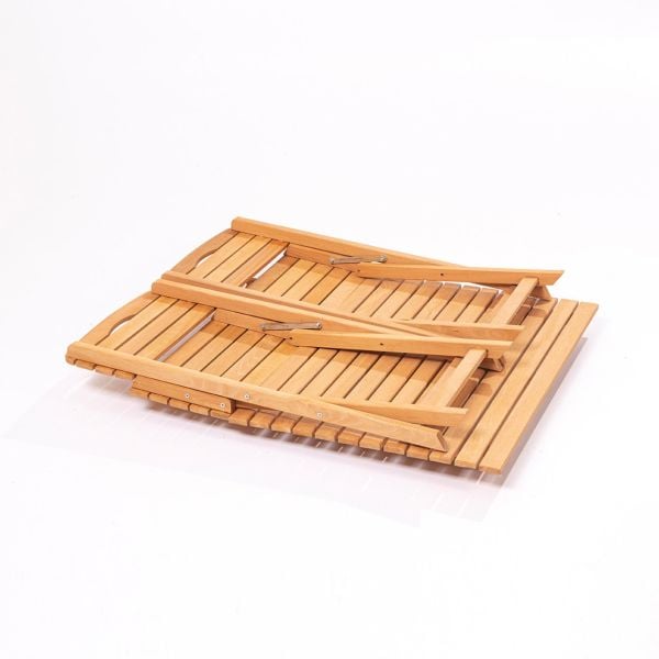 Sırt Ve Oturak Minderli Balkon Bahçe Mutfak 3'lü Bistro Set Katlanır Masa-sandalye 60x80 Masalı